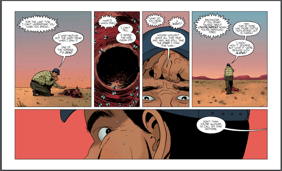 first page of barrier